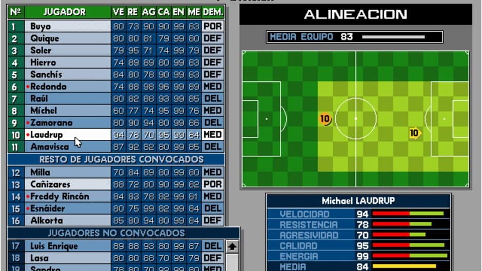 PC Fútbol Edición Oro screenshot 3