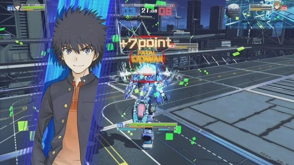 Cyber Troopers: Virtual On x Toaru Majutsu no Index - Toaru Majutsu no Dennou Senki screenshot 4