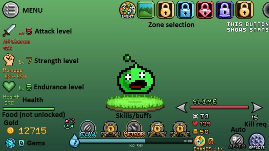 Idle Skilling screenshot 2