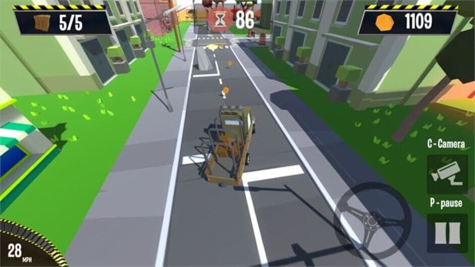 Cargo Transportation: Low Poly screenshot 1