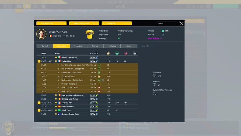 Pro Cycling Manager 2021 screenshot 4