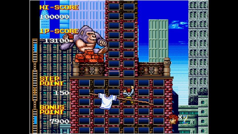 Arcade Archives: Crazy Climber 2 screenshot 4
