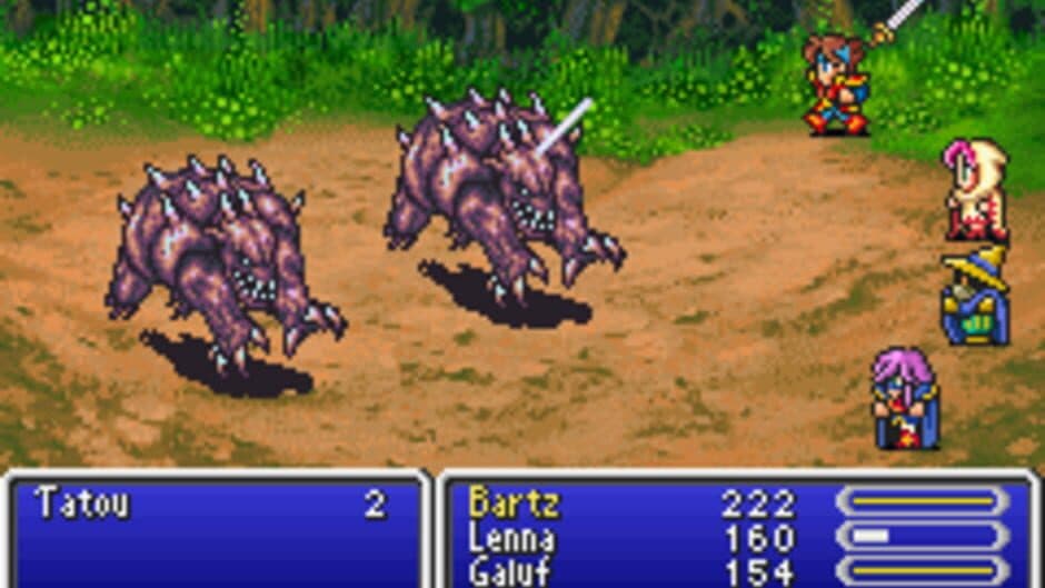 Final Fantasy V Advance screenshot 1