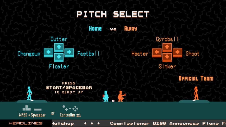 2D Baseball Duel screenshot 2