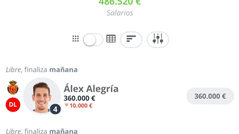 Biwenger screenshot 4