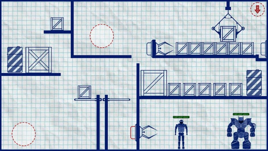 Robots under attack! screenshot 1