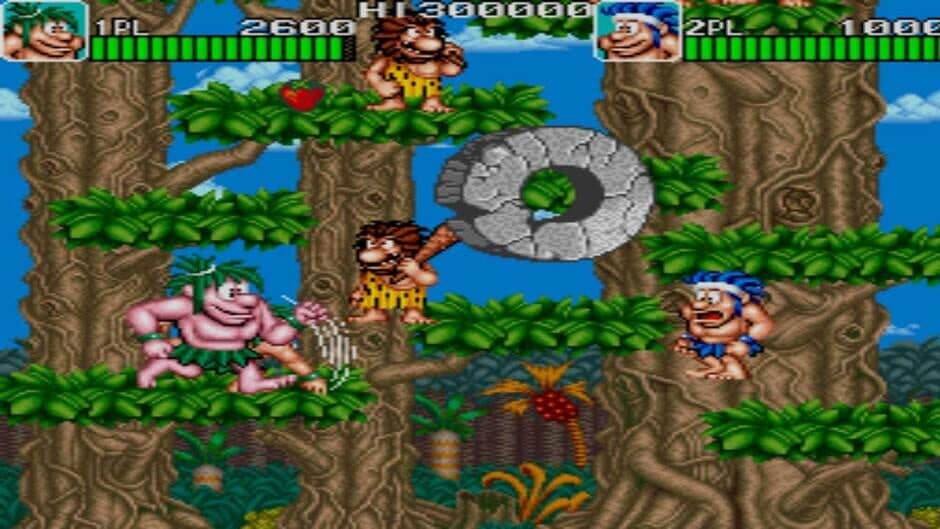 Johnny Turbo's Arcade: Joe and Mac Caveman Ninja screenshot 2