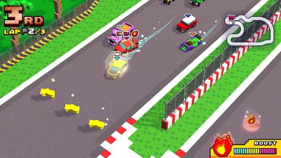 Chiki-Chiki Boxy Racers screenshot 2