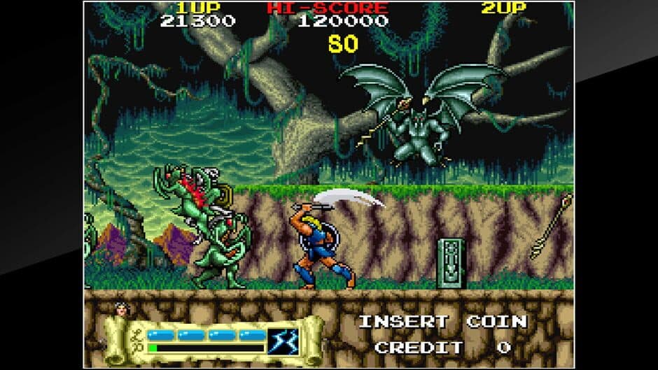 Arcade Archives: The Astyanax screenshot 1