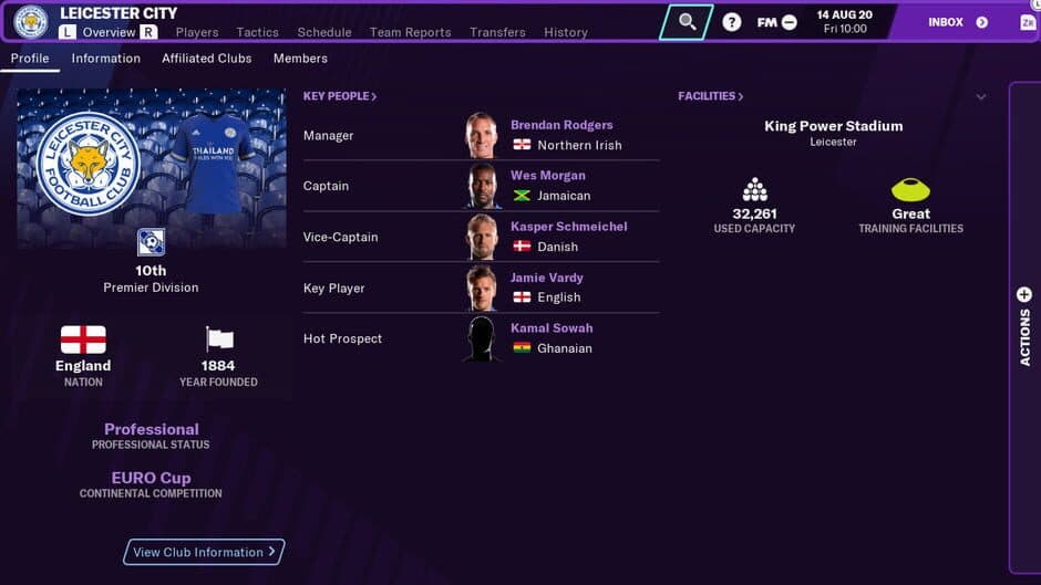 Football Manager 2021 Touch screenshot 1