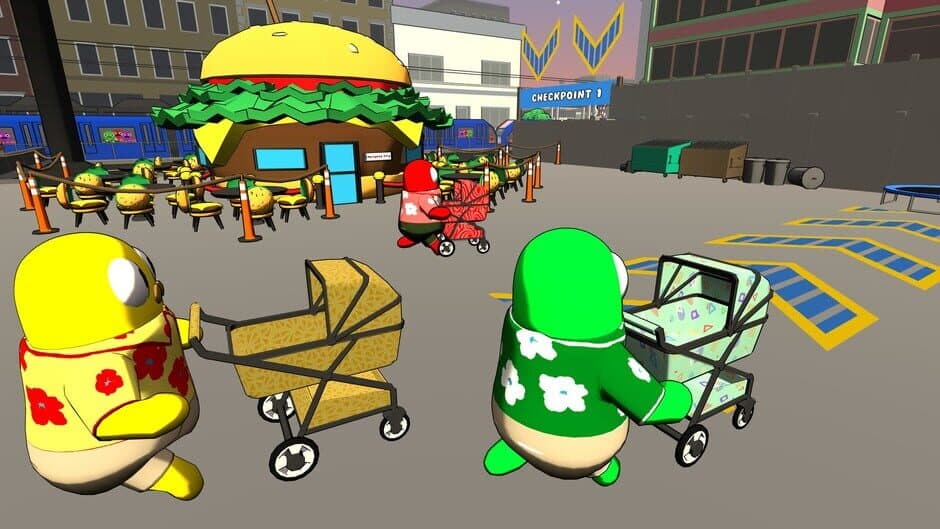 Super Totally Ultimate Dad Showdown screenshot 1