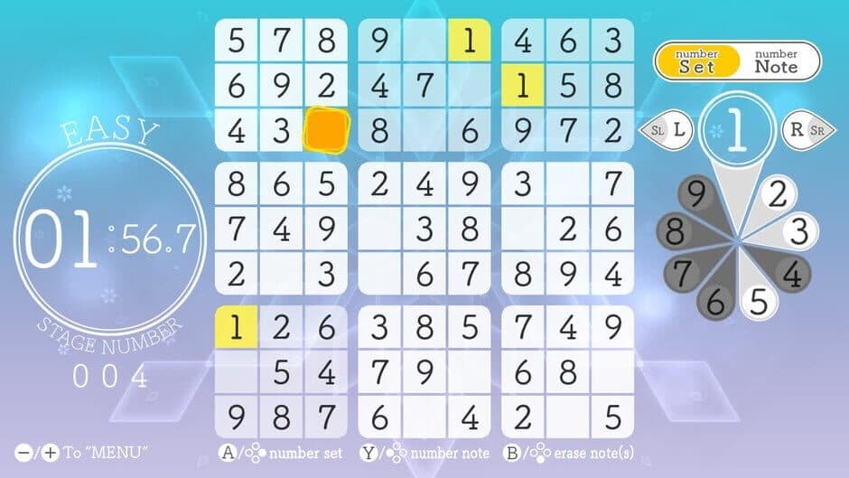 Sudoku Relax 4 Winter Snow screenshot 2