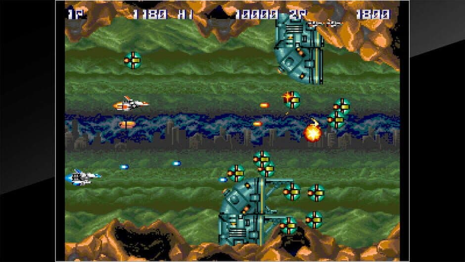 Arcade Archives: Thunder Cross screenshot 1
