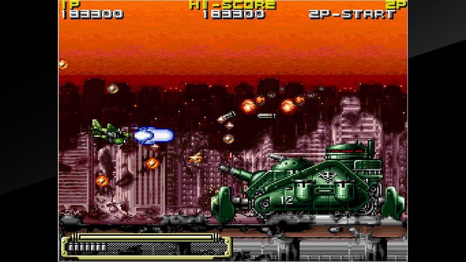 Arcade Archives: Koutetsu Yousai Strahl screenshot 3