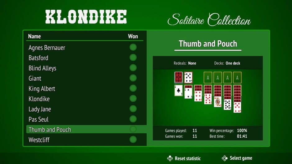 Klondike Solitaire Collection screenshot 3