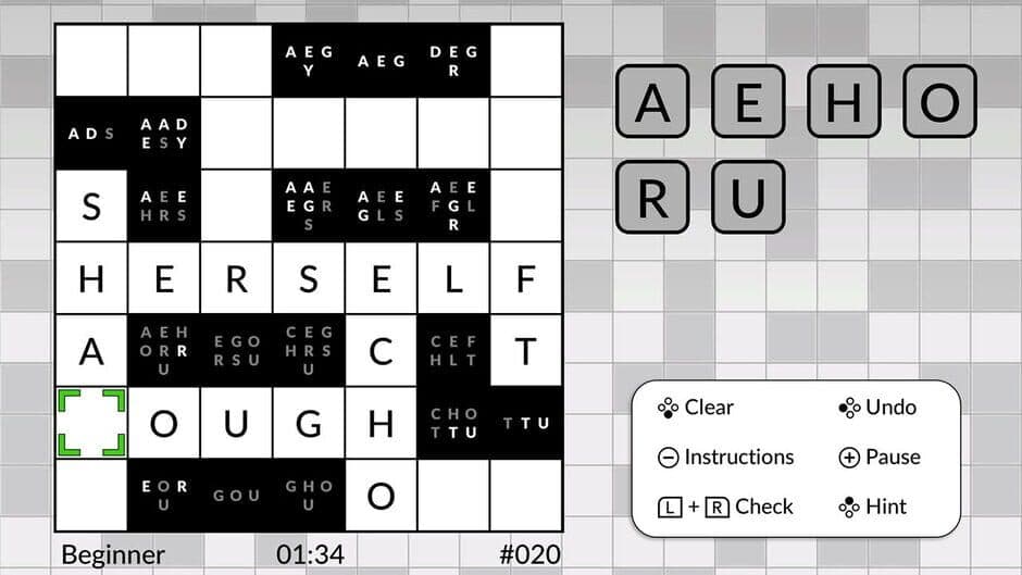 Wordsweeper by Powgi screenshot 1