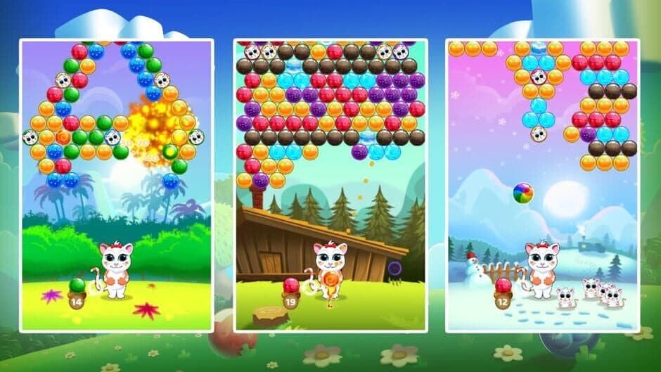Bubble Cats Rescue screenshot 1
