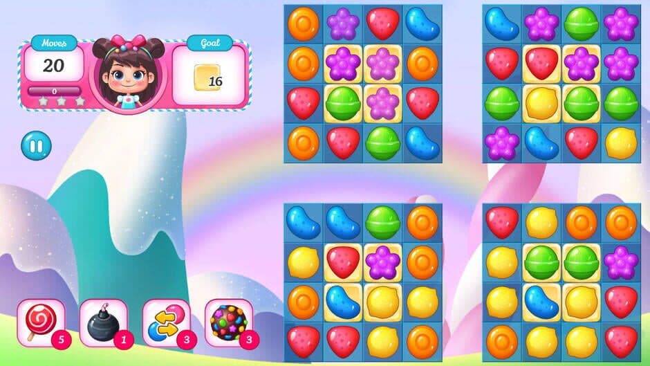 Candy Match Kiddies screenshot 2