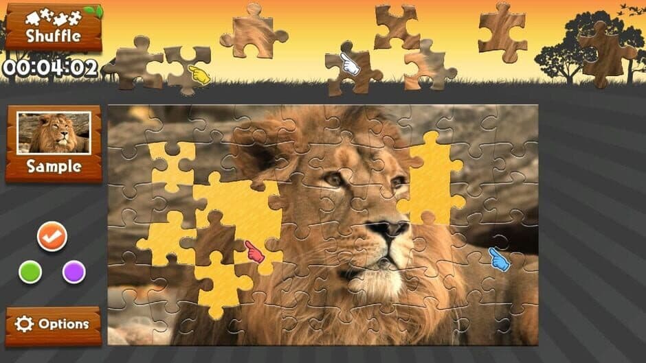 Animated Jigsaws: Wild Animals screenshot 2