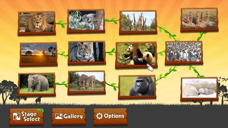 Animated Jigsaws: Wild Animals screenshot 5