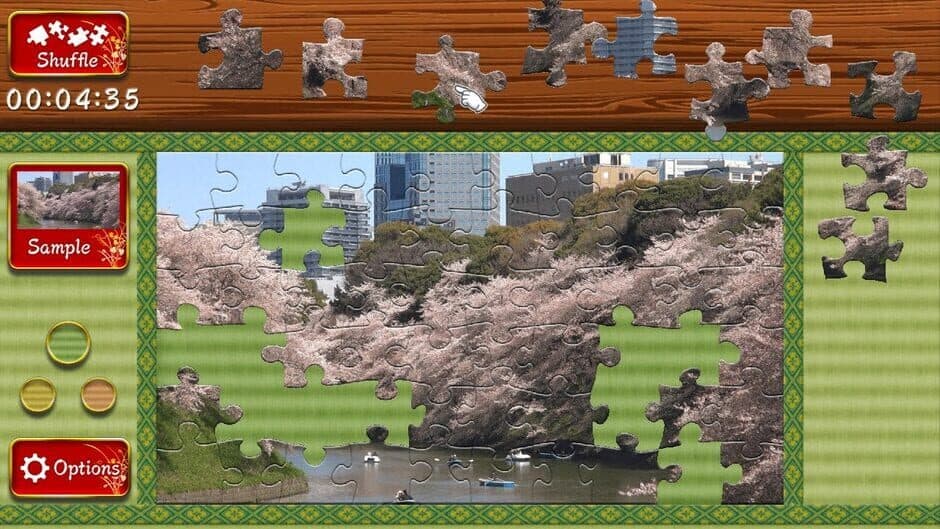 Animated Jigsaws: Beautiful Japanese Scenery screenshot 1