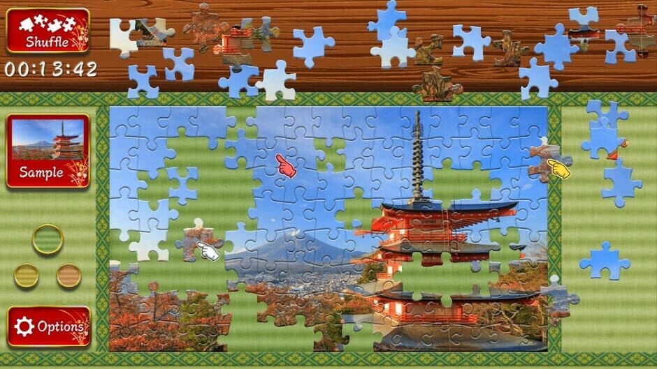 Animated Jigsaws: Beautiful Japanese Scenery screenshot 2