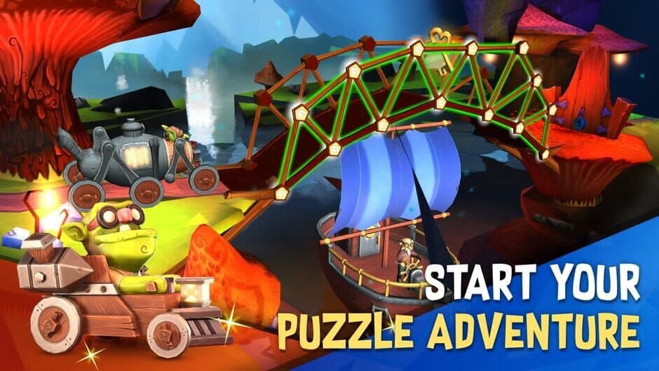 Bridge Builder Adventure screenshot 2