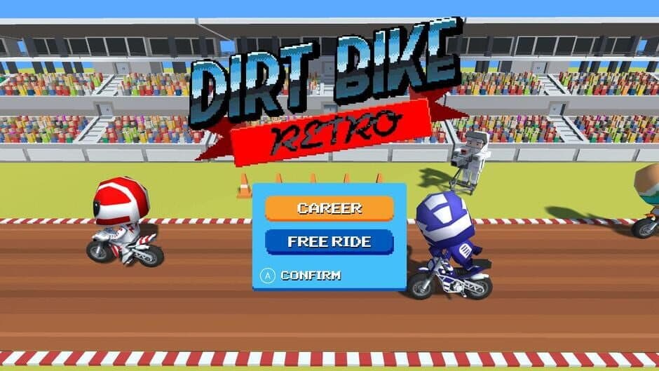 Dirt Bike Retro screenshot 3