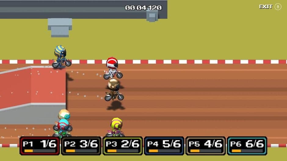 Dirt Bike Retro screenshot 2