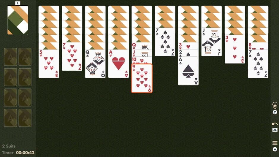 Solitaire Spider Minimal screenshot 4