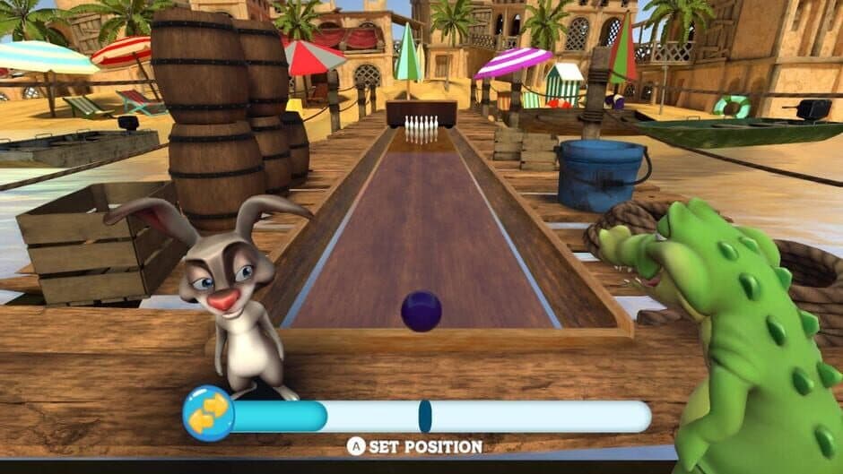 Happy Animals Bowling screenshot 1