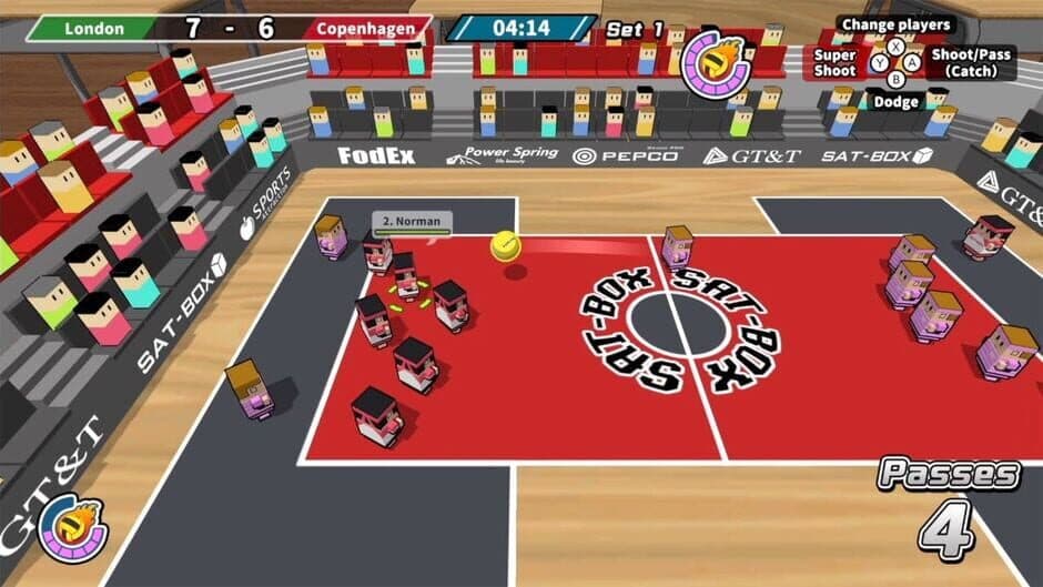 Desktop Dodgeball screenshot 1