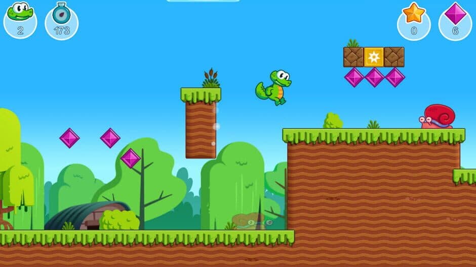 Croc's World Run screenshot 1