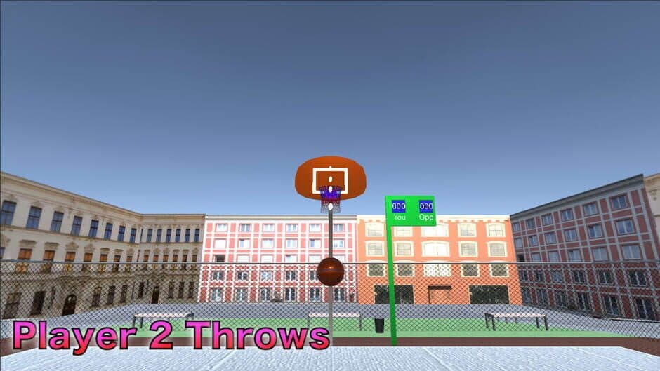 Free Throw Basketball screenshot 1
