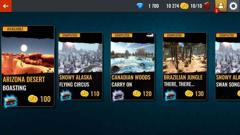 Offroad Driving Simulator 4x4: Trucks & SUV Trophy screenshot 2