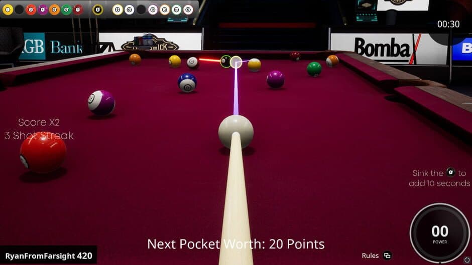 Brunswick Pro Billiards screenshot 2