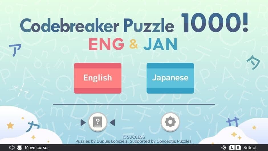 Codebreaker Puzzle 1000! ENG & JAN screenshot 1
