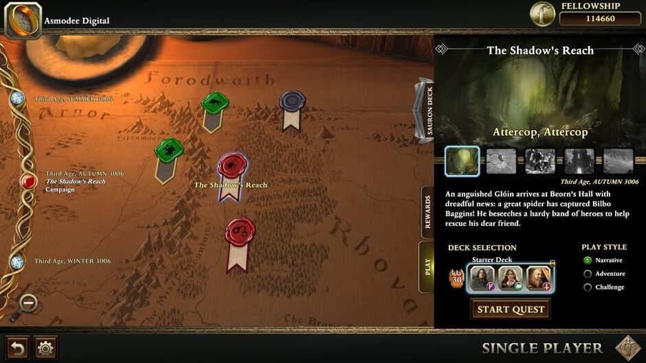 The Lord of the Rings: Adventure Card Game - Definitive Edition screenshot 3