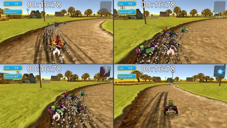 Crazy Chicken Kart 2 screenshot 4