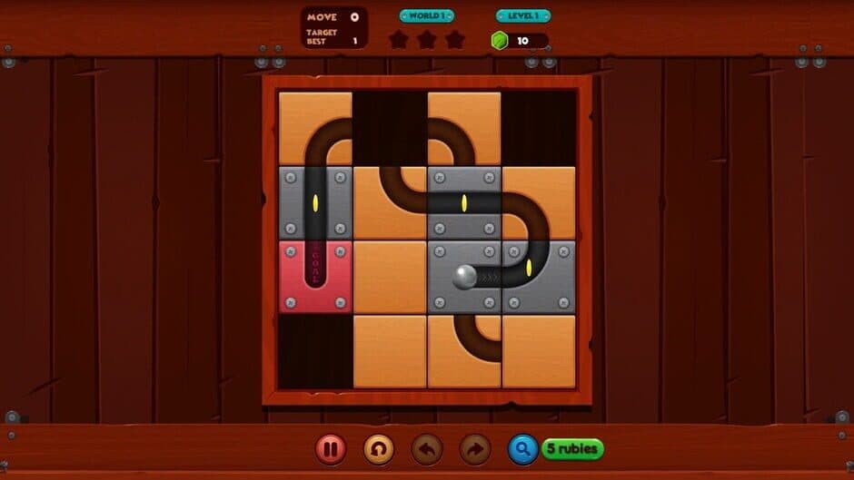 Let it roll slide puzzle screenshot 3