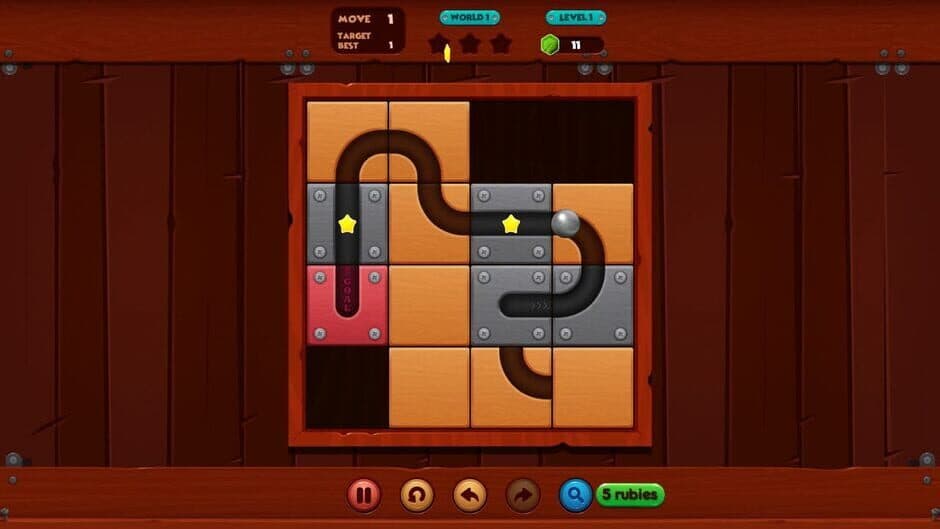Let it roll slide puzzle screenshot 4