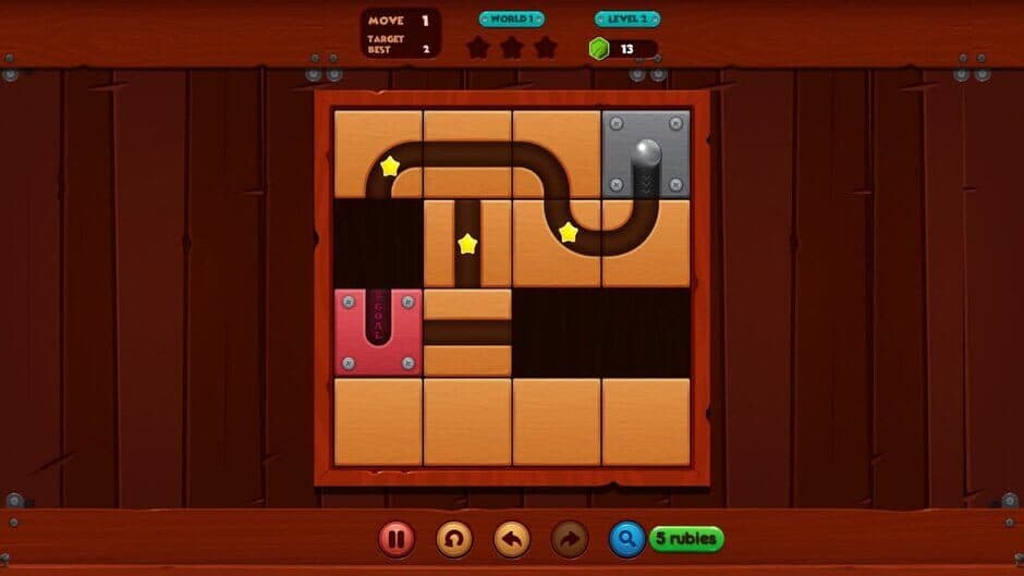 Let it roll slide puzzle screenshot 5