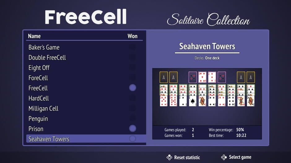 FreeCell Solitaire Collection screenshot 1