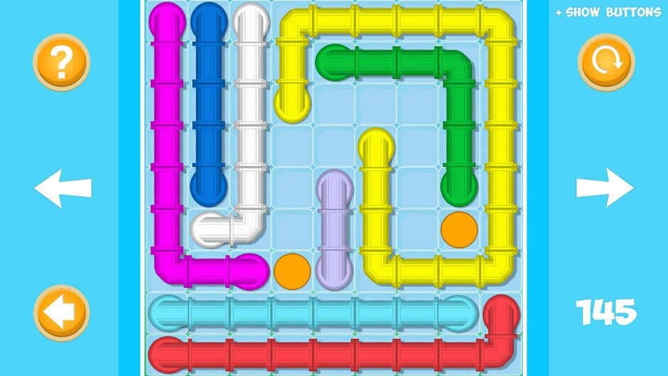 Connect Color Dots: Fun Water Flow Pipe Line Art Puzzle Game screenshot 3