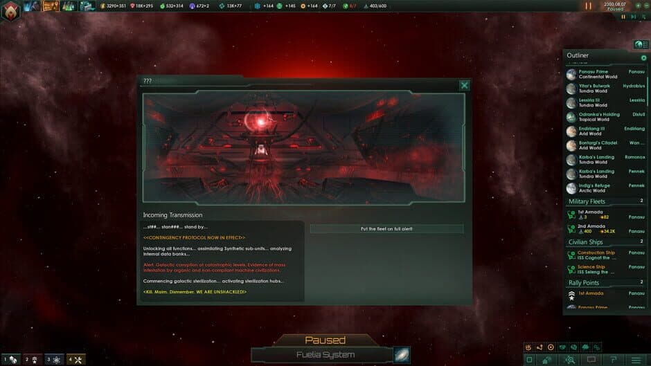 Stellaris: Synthetic Dawn screenshot 1