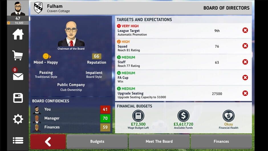 Club Soccer Director 2021 screenshot 4