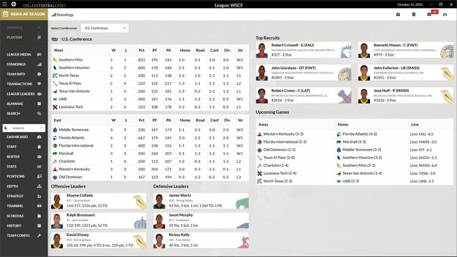 Draft Day Sports: College Football 2021 screenshot 3