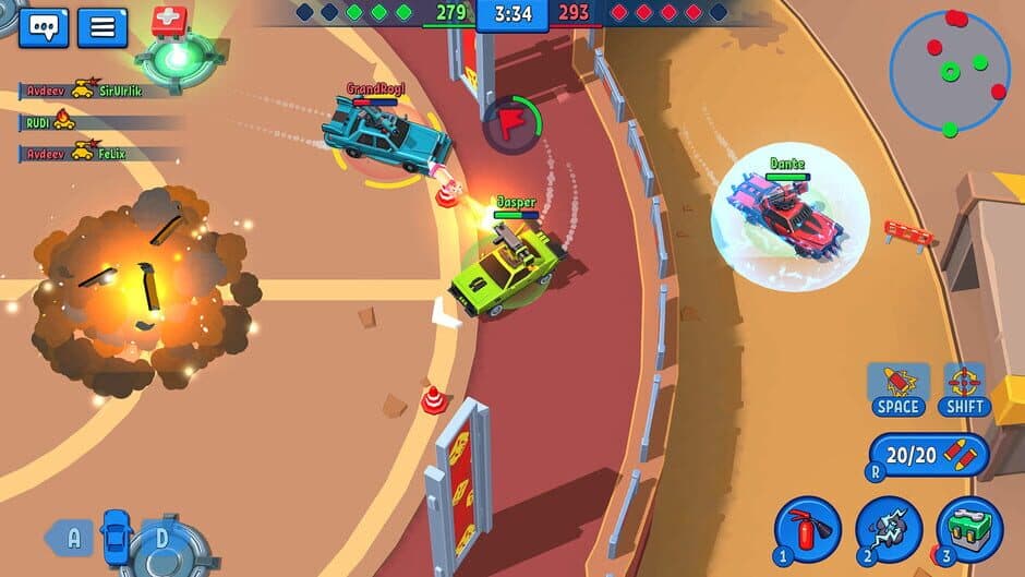 Rage of Car Force: Car Crashing Games screenshot 1