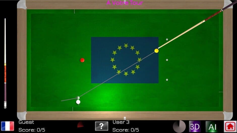 Carom Billiards screenshot 2