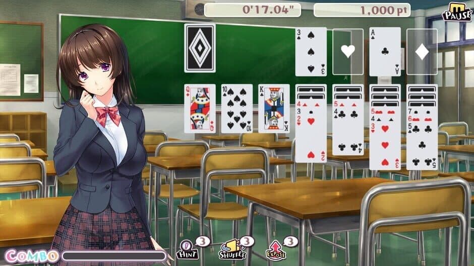 Pretty Girls Klondike Solitaire screenshot 1